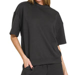 Belle Haven Set - Black Tops Zenana
