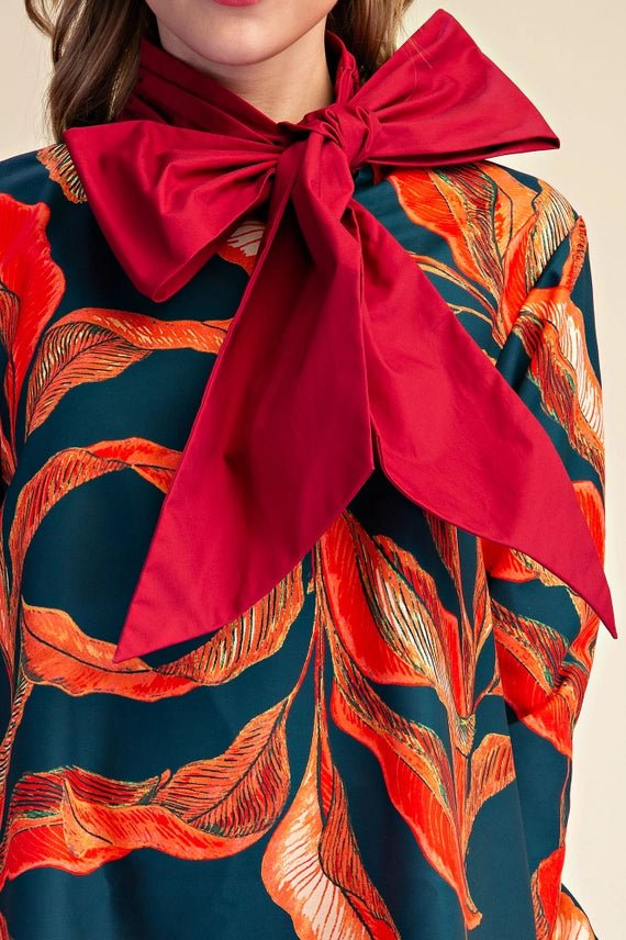 Bellissima Bow Dress Short Dresses Glam