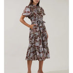 Bellucci Poplin Midi Dress Long Dresses Sugarlips