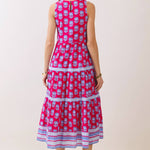 Berry Bright Midi Dress Long Dresses TCEC