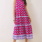 Berry Bright Midi Dress Long Dresses TCEC