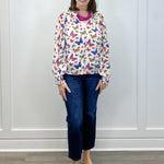 Bess Butterfly Long Sleeve Blouse Tops Sugarlips