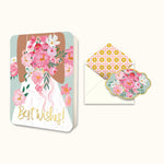 Best Wishes Bride Deluxe Greeting Card Paper Goods Studio Oh!