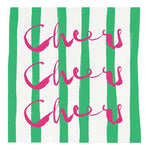 Beverage Napkins - Cheers Cheers Cheers - Sugar Babies Children's Boutique/Meg's Shoppe