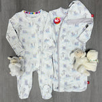 Big Love Modal Footie Baby Sleepwear Magnetic Me