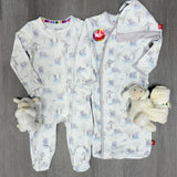 Big Love Modal Footie Baby Sleepwear Magnetic Me