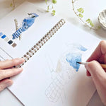 Birds Watercolor Workbook Books Emily Lex Studio