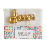 Birthday Candle Sets - Assorted Kitchen + Entertaining Mudpie Cheers