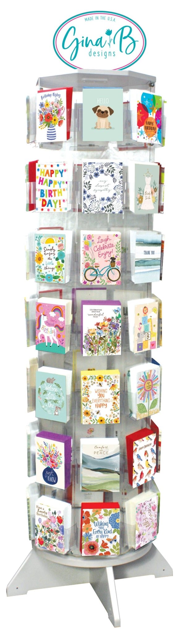 Birthday Greeting Card - Birthday Blast Off Paper Goods GINA B DESIGNS