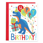 Birthday Greeting Card - Birthday Dino Paper Goods GINA B DESIGNS