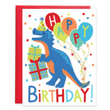 Birthday Greeting Card - Birthday Dino Paper Goods GINA B DESIGNS