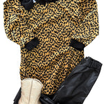 Leopard L/S Dress Girls Play Dresses Emma Jean