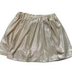 Blakely Skort - Gold Sparkle Girls Skirts + Bloomers Emma Jean