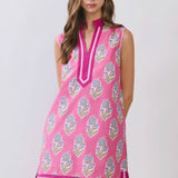 Bloom Contrast Mini Dress Short Dresses TCEC