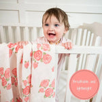 Blooming Elegance Baby Swaddle Blanket Baby Accessories LollyBanks