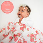 Blooming Elegance Baby Swaddle Blanket Baby Accessories LollyBanks