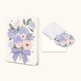 Blooms Bouquet Deluxe Greeting Card Paper Goods Studio Oh!