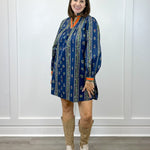 Blossom Path Dress - Navy Short Dresses Jodifl