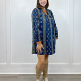 Blossom Path Dress - Navy Short Dresses Jodifl