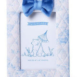Blue Animal Toile Quilted Frames - Assorted Home Decor Two's Company 4x6