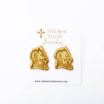Blue Devil Studs - Sugar Babies Children's Boutique/Meg's Shoppe