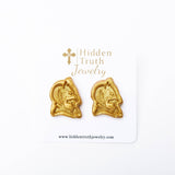 Blue Devil Studs - Sugar Babies Children's Boutique/Meg's Shoppe