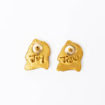 Blue Devil Studs - Sugar Babies Children's Boutique/Meg's Shoppe