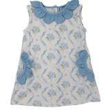 Blue Hydrangea Dress Girls Play Dresses Three Sisters