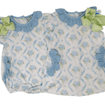 Blue Hydrangea Dress Girls Play Dresses Three Sisters