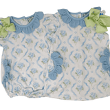 Blue Hydrangea Dress Girls Play Dresses Three Sisters