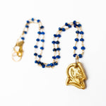 Blue Jade Chain with Blue Devil - Sugar Babies Children's Boutique/Meg's Shoppe