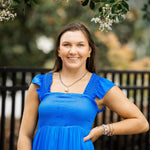 Blue Jade Chain with Blue Devil - Sugar Babies Children's Boutique/Meg's Shoppe