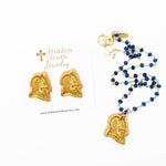 Blue Jade Chain with Blue Devil - Sugar Babies Children's Boutique/Meg's Shoppe
