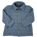 Blue Quilted Jacket - Sugar Babies Children's Boutique/Meg's Shoppe