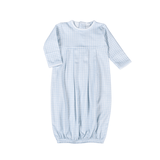 Blue Samuel Pima Gown - Sugar Babies Children's Boutique/Meg's Shoppe