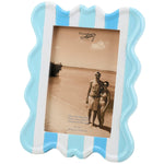 Blue Wave Photo Frame Home Decor Primitives by Kathy
