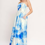 Blue Willow Dress Long Dresses FLYING TOMATO
