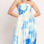 Blue Willow Dress Long Dresses FLYING TOMATO