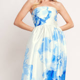 Blue Willow Dress Long Dresses FLYING TOMATO