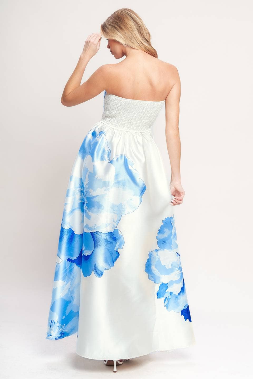 Blue Willow Dress Long Dresses FLYING TOMATO