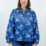 Bluebell Blossom Top - Denim Tops Jodifl