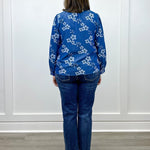 Bluebell Blossom Top - Denim Tops Jodifl