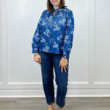 Bluebell Blossom Top - Denim Tops Jodifl