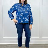 Bluebell Blossom Top - Denim Tops Jodifl