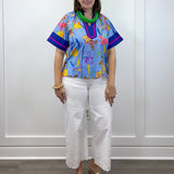 Bluebell Brushstroke Top Tops Jodifl