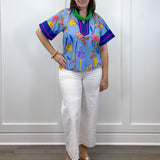 Bluebell Brushstroke Top Tops Jodifl