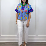 Bluebell Brushstroke Top Tops Jodifl