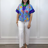 Bluebell Brushstroke Top Tops Jodifl