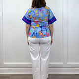 Bluebell Brushstroke Top Tops Jodifl