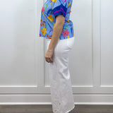 Bluebell Brushstroke Top Tops Jodifl